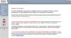 Desktop Screenshot of mp-espana.com